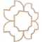 Ekena Millwork 83W x 83H x 38T Large Anderson Decorative Fretwork Wood Ceiling Panels, Hickory CELW83X83X0375ANDHI - alternate 9